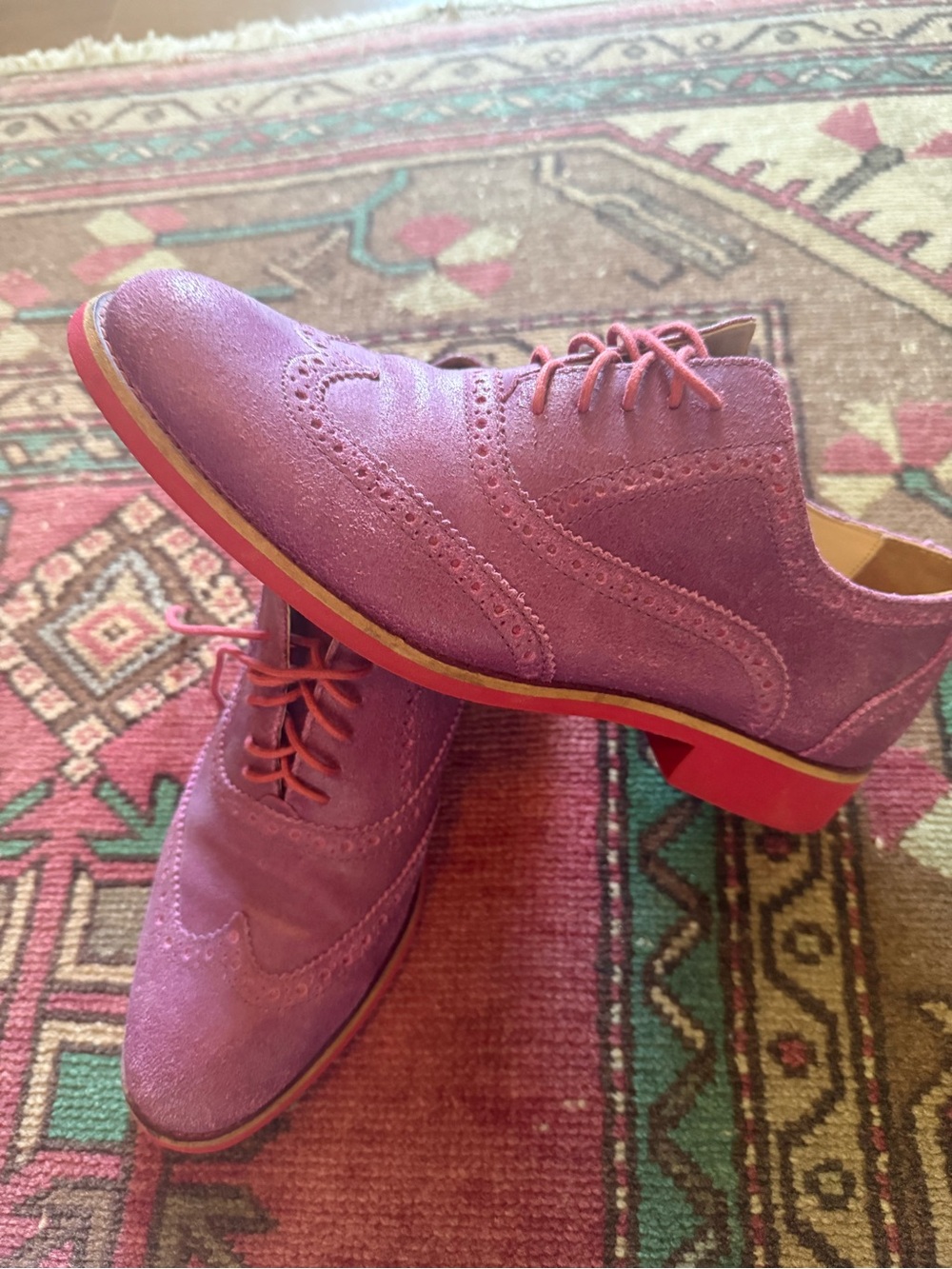 Cole Haan Alisa Oxford Masquerade & Red